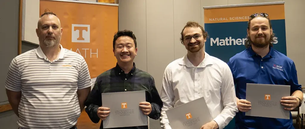 Pictured are Jeremy Mitchell, Solomon Huang, Philip Pampreen, and Tibor Burdette.